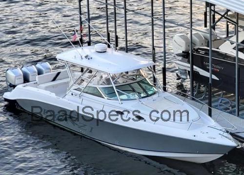 Donzi 38 ZSF tekniske specifikationer 